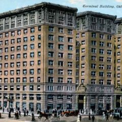 (RACp.2010.11.07) - Possible Architectural Drawing of Terminal Building, postmarked 22 Jan 1911