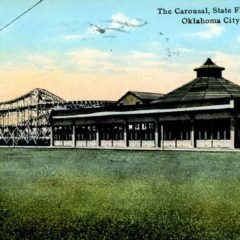 (RACp.2010.12.03) - The Carousel, State Fairgrounds, postmarked 27 Sep 1911