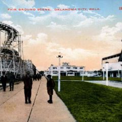 (RACp.2010.12.06) - Scene at State Fairgrounds, postmarked 3 Oct 1911