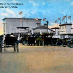 (RACp.2010.12.19) - Entrance to State Fairgrounds, c. 1910s