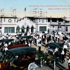 (RACp.2010.12.20) - Entrance to Fairgrounds, postmarked 29 Oct 1912