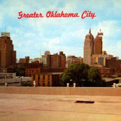 (RACp.2010.18.09) - Downtown Skyline, View North from I-40 Overpass, c. 1965