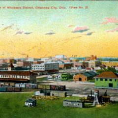 (RACp.2010.18.23) - Wholesale District, View Northwest, postmarked 11 Jan 1910