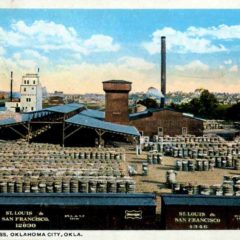 (RACp.2010.20.06) - Cotton Compress, View North from Cotton Oil Mill, c. 1910