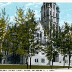 (RACp.2010.21.06) - Oklahoma County Court House, 20 N Dewey, postmarked 26 Jul 1920