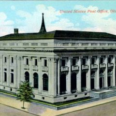 (RACp.2010.23.02) - Oklahoma City Post Office, 401 N Robinson, c. 1910s