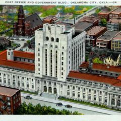(RACp.2010.23.08) - Post Office and Federal Building, 215 W 3, postmarked 21 Sep 1933