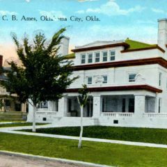 (RACp.2010.25.04) - Home of Charles B. Ames, 401 NW 14, postmarked 11 May 1915
