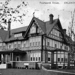 (RACp.2010.25.05) - Home of Edward H. Cooke, 1415 N Hudson, postmarked 3 oct 1910