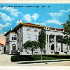 (RACp.2010.25.10) - Home of William T. Hales, 1521 N Hudson, postmarked 9 Mar 1927