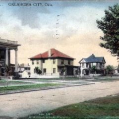 (RACp.2010.25.11) - Homes on NW 14, postmarked 6 Sep 1912