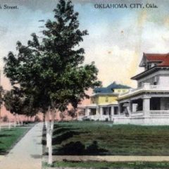 (RACp.2010.25.26) - View West on NW 15 from Lee, postmark 4 Oct 1912