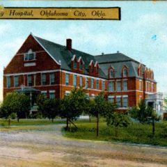 (RACp.2010.26.13) - St. Anthony Hospital, 1000 N Lee, postmarked 23 Jun 1909