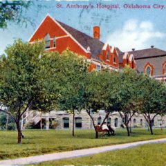 (RACp.2010.26.14) - St. Anthony Hospital, 1000 N Lee, postmarked 28 Feb 1910