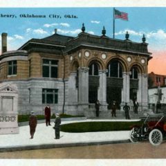 (RACp.2010.28.06) - Carnegie Library, 131 W 3, postmarked 10 Apr 1916