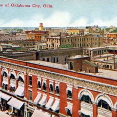 (RACp.2010.28.11) - City Hall, View Northwest from top of Culbertson Building, 30 W Grand, c. 1907
