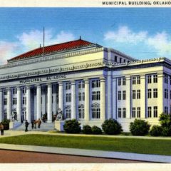 (RACp.2010.28.25) - Proposed Oklahoma City Municipal Building, c. 1930s