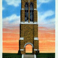 (RACp.2010.30.03) - Tower of Memories, Memorial Park Cemetery, 13400 N Kelly, c. 1930s