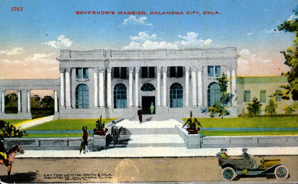 (RACp.2010.31.15) - Proposed Oklahoma Governor's Mansion, c. 1910s (RACp.2010.31.15) - Proposed Oklahoma Governor's Mansion, c. 1910s