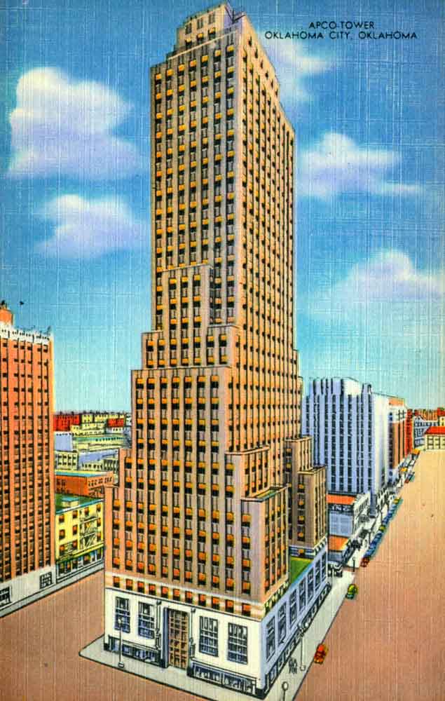(RACp.2010.33.02) - Apco Tower, 206 N Robinson, c. late 1940s