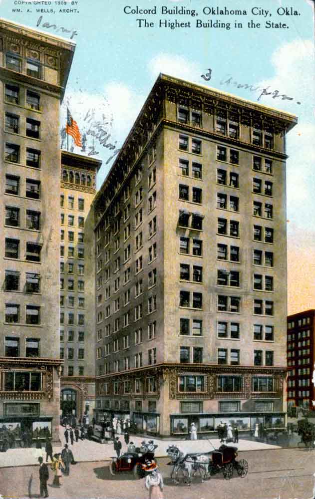 (RACp.2010.33.11) - Colcord Building, 1 N Robinson, postmarked 12 Mar 1910