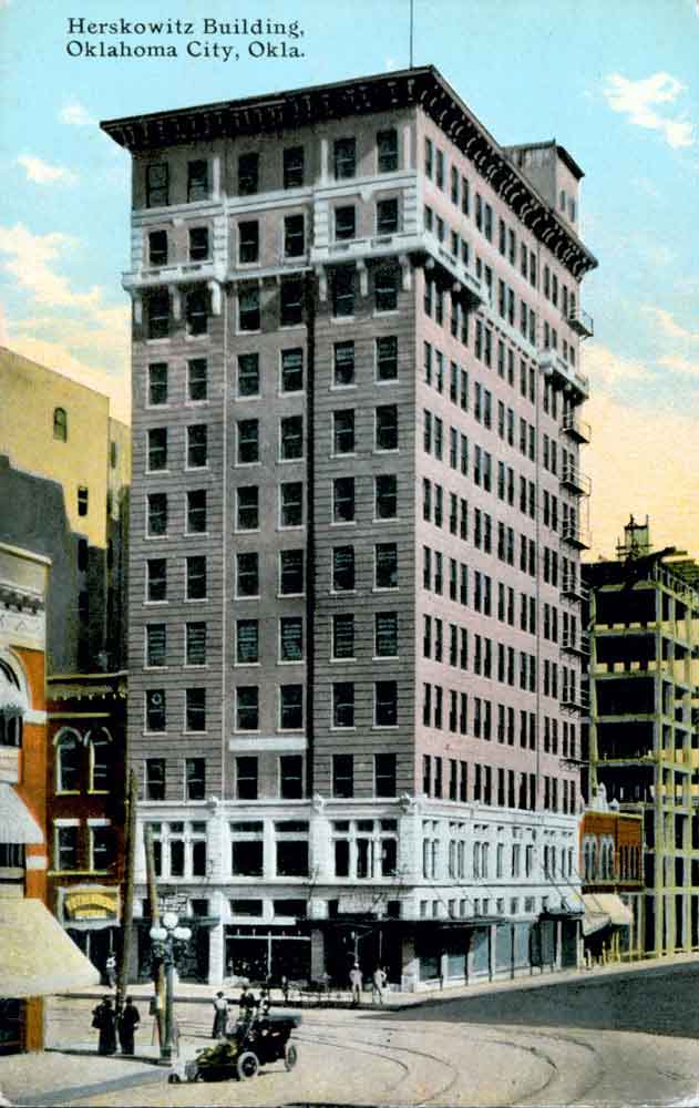 (RACp.2010.33.21) - Herskowitz Building, 2 N Broadway, postmarked 5 Dec 1910