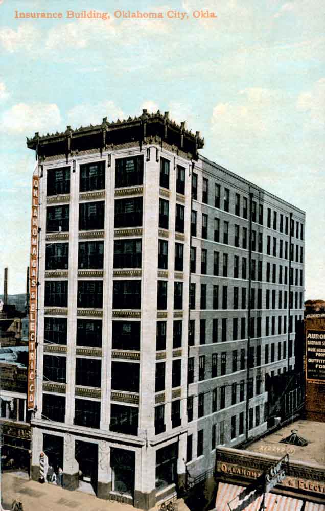 (RACp.2010.33.28) - Insurance Building, 114 N Broadway, postmarked 18 Jul 1908