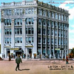 (RACp.2010.33.51) - Oklahoman Building, 500 N Broadway, postmarked 25 May 1910