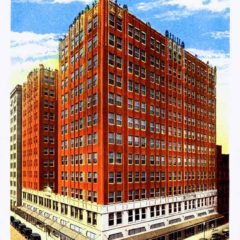 (RACp.2010.33.54) - Perrine Building, 119 N Robinson, View Southwest, c. 1928