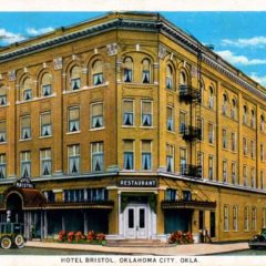 (RACp.2010.35.07) - Hotel Bristol, 300 N Broadway, postmarked 4 Jan 1933