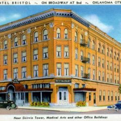 (RACp.2010.35.08) - Hotel Bristol, 300 N Broadway, postmarked 6 Apr 1937
