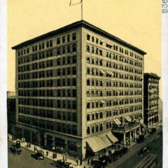 (RACp.2010.35.13) - Huckins Hotel, 22 N Broadway, c. 1910s