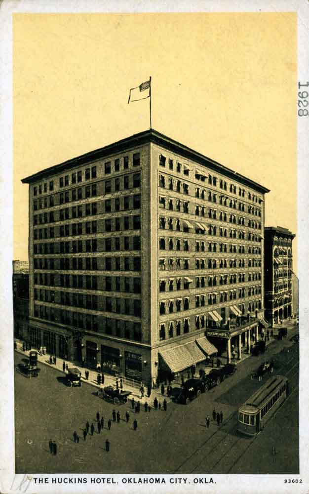 (RACp.2010.35.13) - Huckins Hotel, 22 N Broadway, c. 1910s