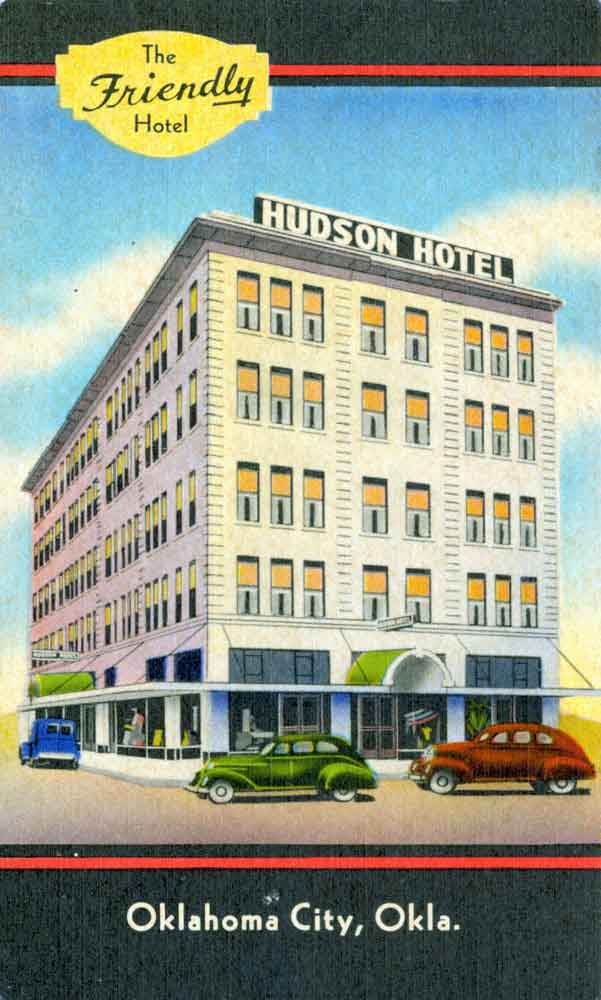 (RACp.2010.35.16) - Hudson Hotel, 6 N Hudson, c. 1940s