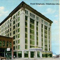 (RACp.2010.35.25) - Kingkade Hotel, 19 W Grand, postmarked 26 Aug 1916
