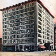 (RACp.2010.35.35) - Lee-Huckins Hotel, 22 N Broadway, postmarked 13 Nov 1911