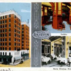 (RACp.2010.35.49) - Skirvin Hotel, 33 NW 1, postmarked 11 Aug 1918