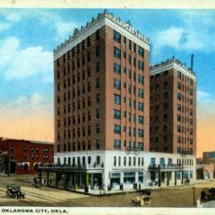 (RACp.2010.35.50) - Skirvin Hotel, 33 NW 1, postmarked 15 Mar 1922