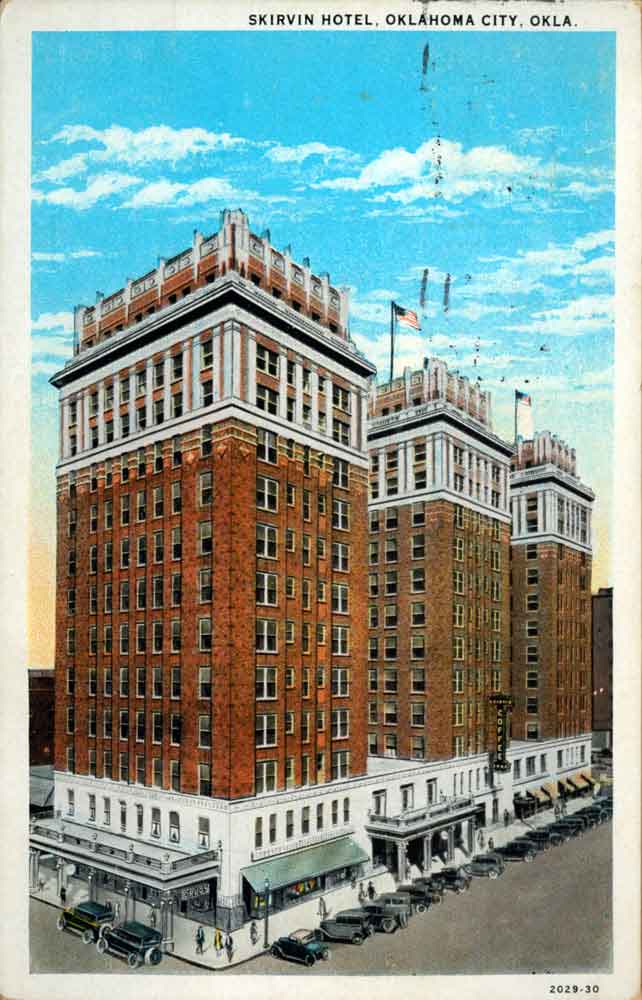 (RACp.2010.35.52) - Skirvin Hotel, 33 NW 1, postmarked 24 Mar 1931