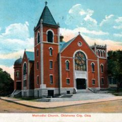 (RACp.2010.37.14) - First Methodist Episcopal Church, 131 NW 4, postmarked 13 Dec 1907