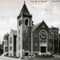 (RACp.2010.37.15) - First Methodist Episcopal Church, 131 NW 4, postmarked 14 Dec 1910