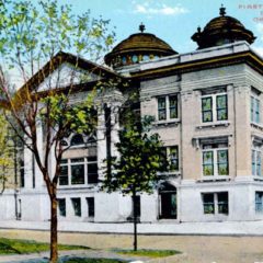 (RACp.2010.37.17) - First Presbyterian Church, 1001 N Robinson, postmarked 7 Nov 1913