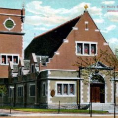(RACp.2010.37.36) - St. Paul's Episcopal Church, 127 NW 7, postmarked 9 Jan 1910