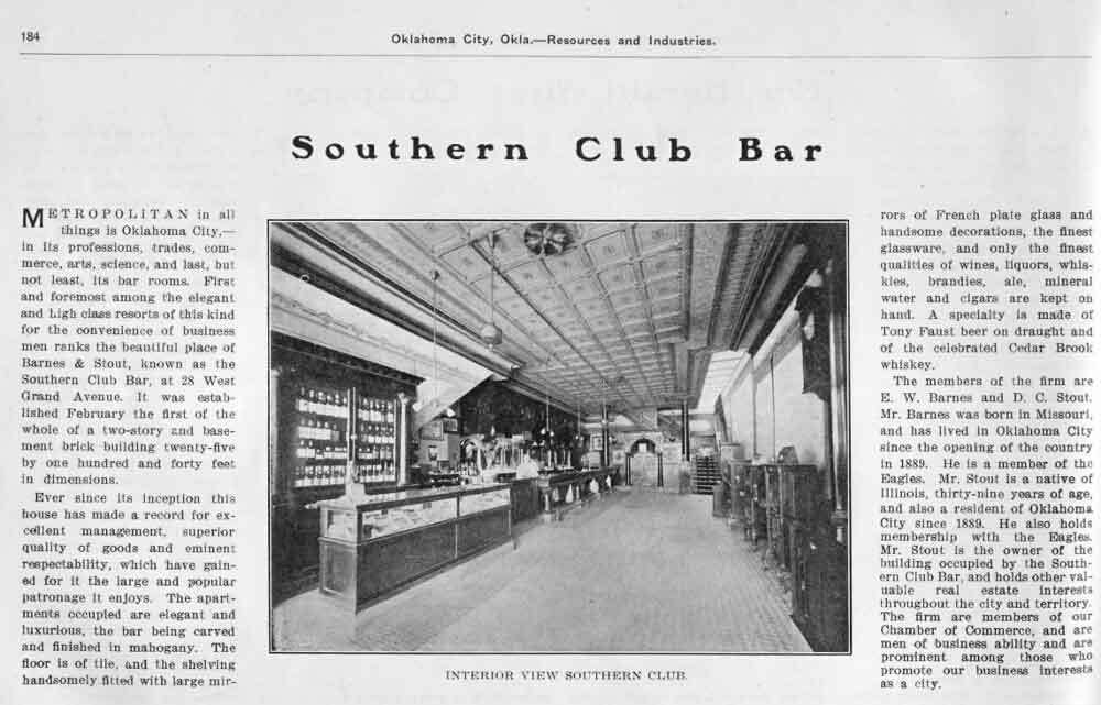 (coc.2011.1.14) Southern Club, 28 W Main, 1903