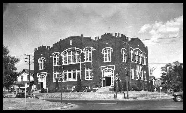 Then and now: Calvary Baptist Church