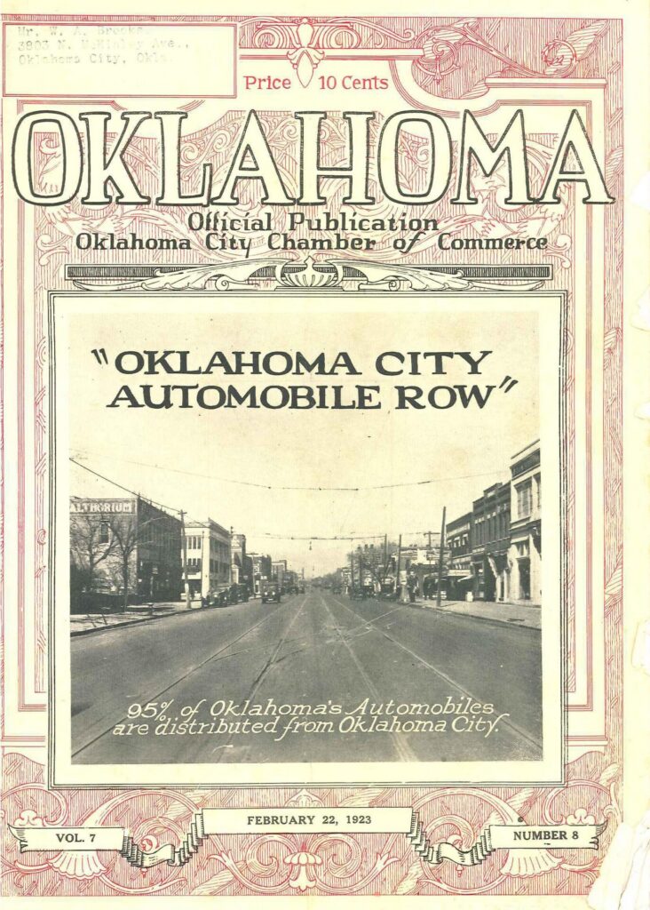 Automobile Alley – Oklahoma City’s Original Car Row