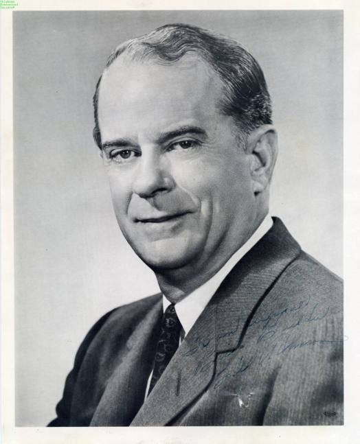 Autographed photo of Bill Atkinson, courtesy of the Oklahoma Historical Society