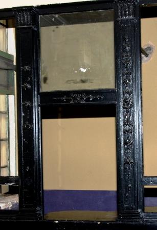 Original ticket windows for the events center still remain in the building.